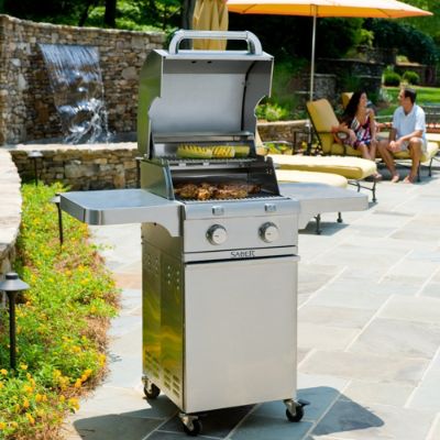 Saber 2burner Stainless Steel Grill Frontgate