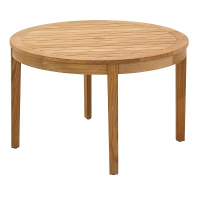 Teak Umbrella Hole Table Frontgate
