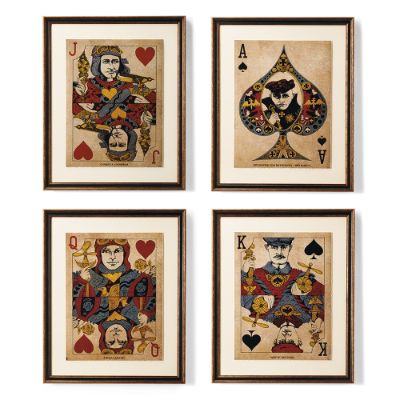 Wright Brothers Playing Card Wall Art Frontgate