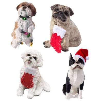 Crystal Dog Breed Ornaments - Frontgate