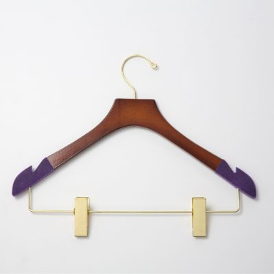 Set of Five Women's Skinny Skirt Hangers with Clips Frontgate