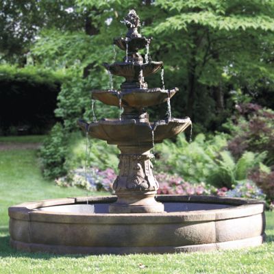 Classic FourTier Estate Fountain Frontgate