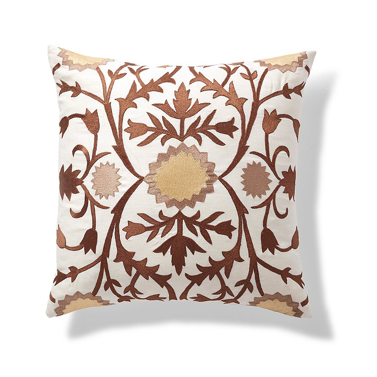 Imported Natural Decorative Pillow - Frontgate
