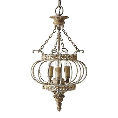 Gold Leaf Light Fixture Frontgate
