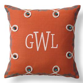 Personalized Bone Dog Pillow - Frontgate