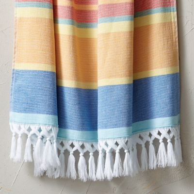 Resort Collection&trade; Striped Turkish Beach Towel