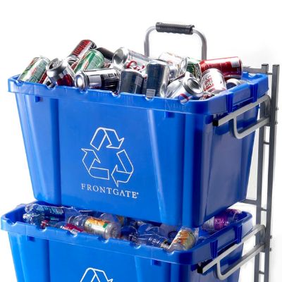 Recycling Bin Cart Frontgate
