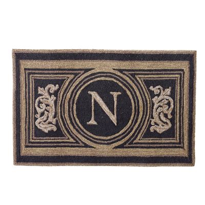 Wingate Monogrammed Entry Mat Frontgate