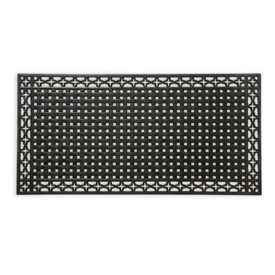 Lattice Rubber Entry Mat Frontgate