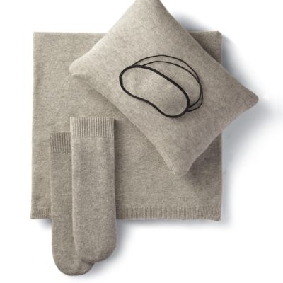 Cashmere Jersey Travel Set with Socks