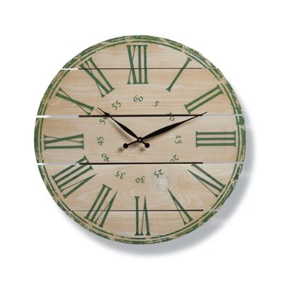 Jade Cedar Clock