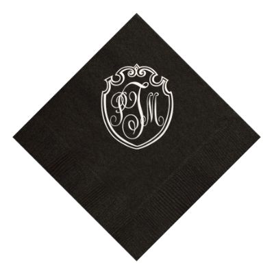 Premium Monogrammed Disposable Napkins Frontgate