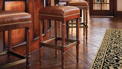Raffles Backless Bar and Counter Stools Frontgate