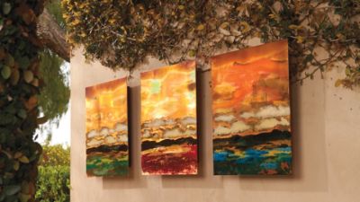 Copper Landscapes Outdoor Wall Art Frontgate