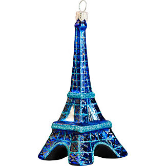 Eiffel Tower At Night Ornament