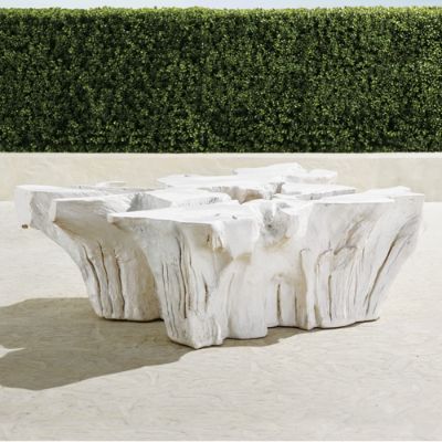 Root Tables in White Finish