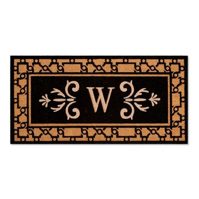 Coir Personalized Door Mat Frontgate