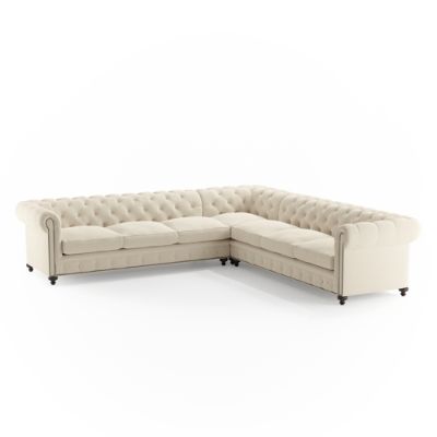 Barrow Chesterfield 3-pc. Sofa Sectional