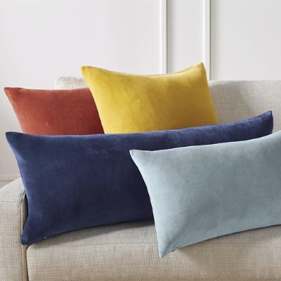 How to wash on sale velvet pillow covers