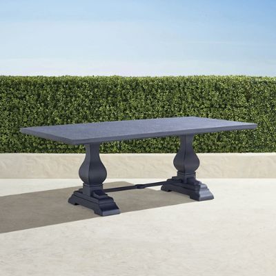 Pedestal patio best sale dining table