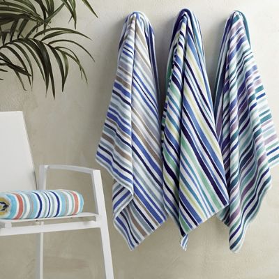 Laguna Stripe Beach Towel 