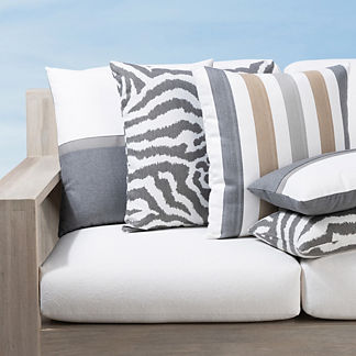 Serene Indoor/Outdoor Pillow Collection by Elaine Smith