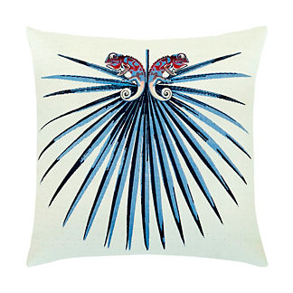 Palmetto Indoor/Outdoor Pillow by Elaine Smith