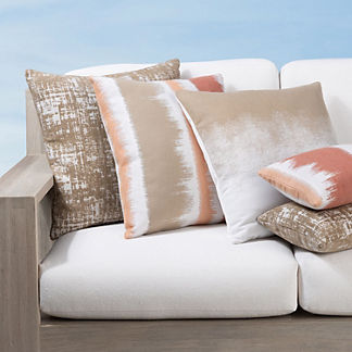 Sandscape Indoor/Outdoor Pillow Collection by Elaine Smith