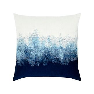 Gradient Shores Indoor/Outdoor Pillow by Elaine Smith