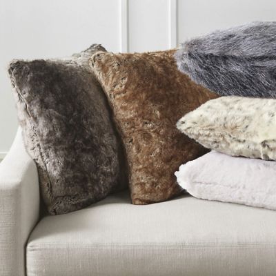 How to wash on sale faux fur pillow covers