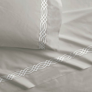 Resort Diamond Trellis Egyptian Cotton Sheet Set