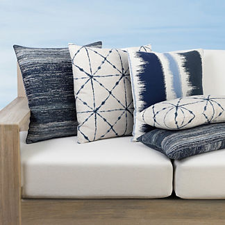 Twilight Indoor/Outdoor Pillow Collection by Elaine Smith
