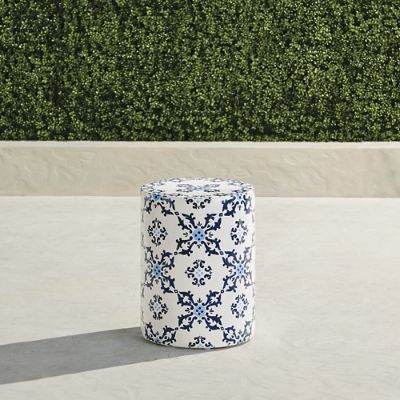 Luisa Handpainted Accent Stool