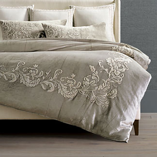Aurora Bedding Collection in Gray