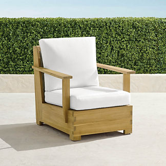 Marella Teak Lounge Chair with Cushions