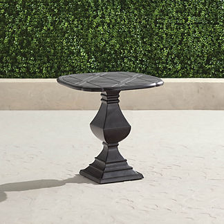 Avery Pedestal Side Table