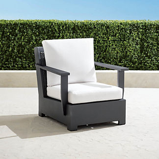 Marella Aluminum Lounge Chair with Cushions