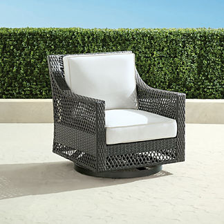 Graham Swivel Lounge Chair with Cushions