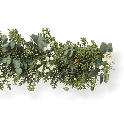 Mixed Greenery Queen Anne's Lace Garland