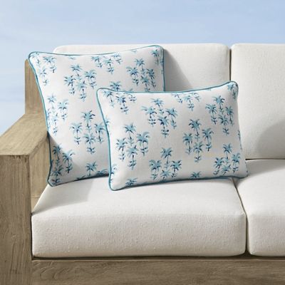 Balise Block Print Indoor/Outdoor Pillow