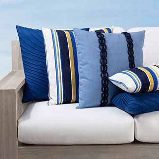 Sea Dream Indoor/Outdoor Pillow Collection by Elaine Smith
