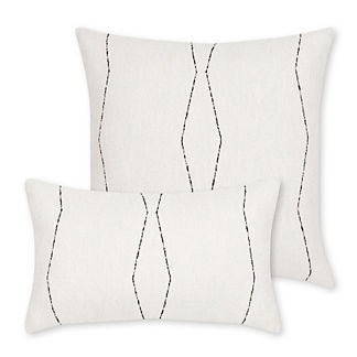 Oblique Indoor/Outdoor Pillow by Elaine Smith