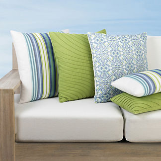 Seascape Indoor/Outdoor Pillow Collection by Elaine Smith