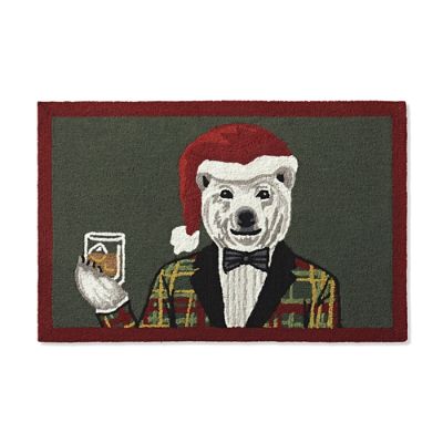Mr. Polar Bear Door Mat