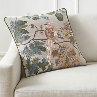 Autumn Songbird Pillow Cover