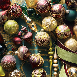 Regal Radiance 54-piece Ornament Collection