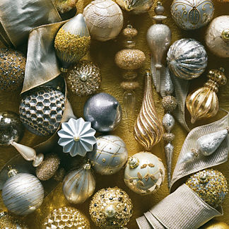 Gilded Glimmer 54-piece Ornament Collection