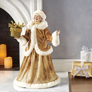 Gilded Glimmer Mrs. Claus