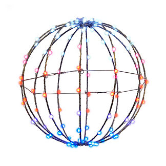 Dynamic LED Foldable Spheres