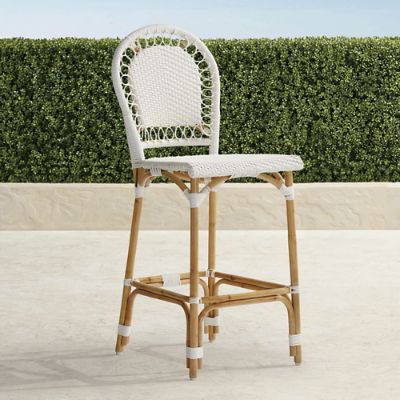 Pier Rattan Bistro Bar Stool